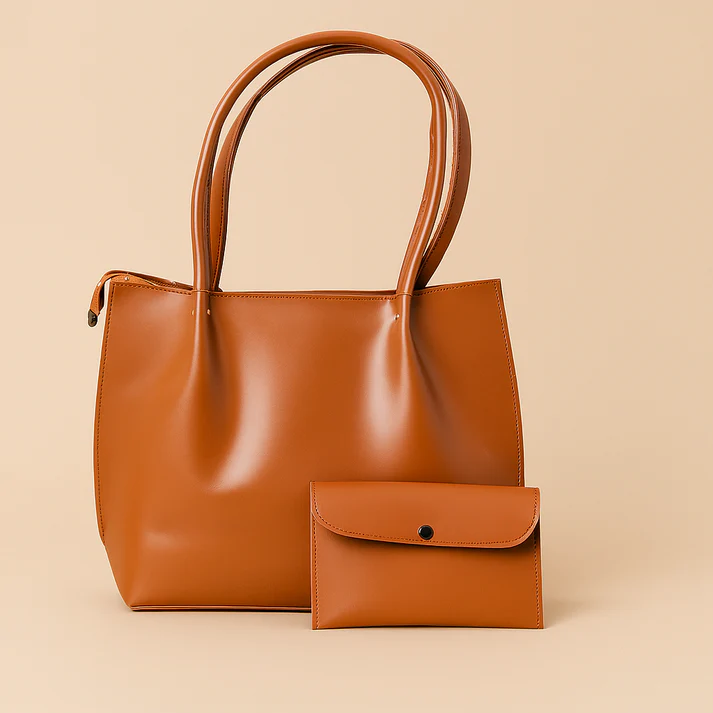Classic Leather Tote Bag 2