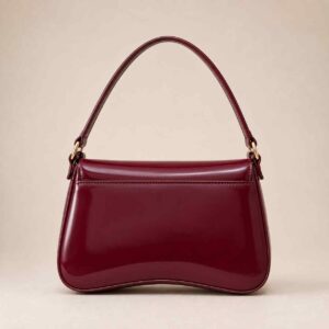 Burgundy Flap Bag