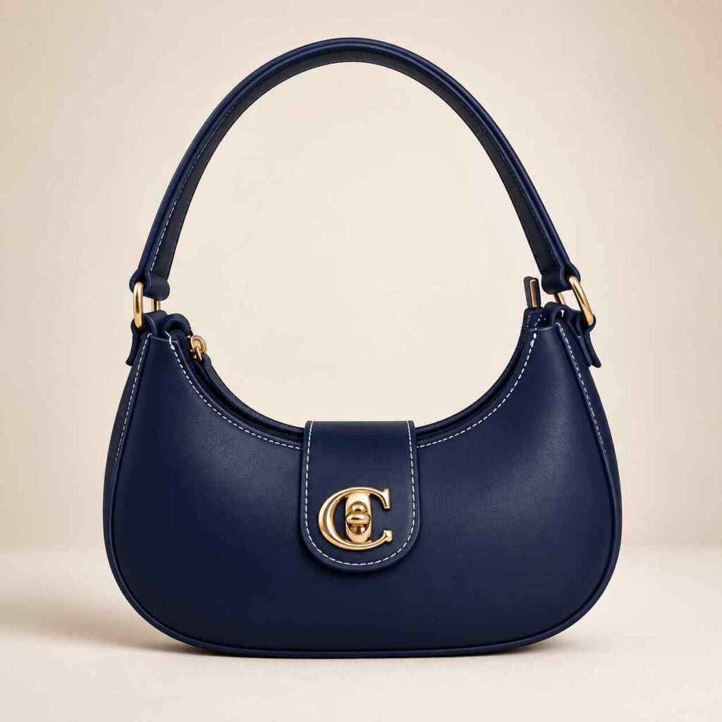 Navy Hobo Bag
