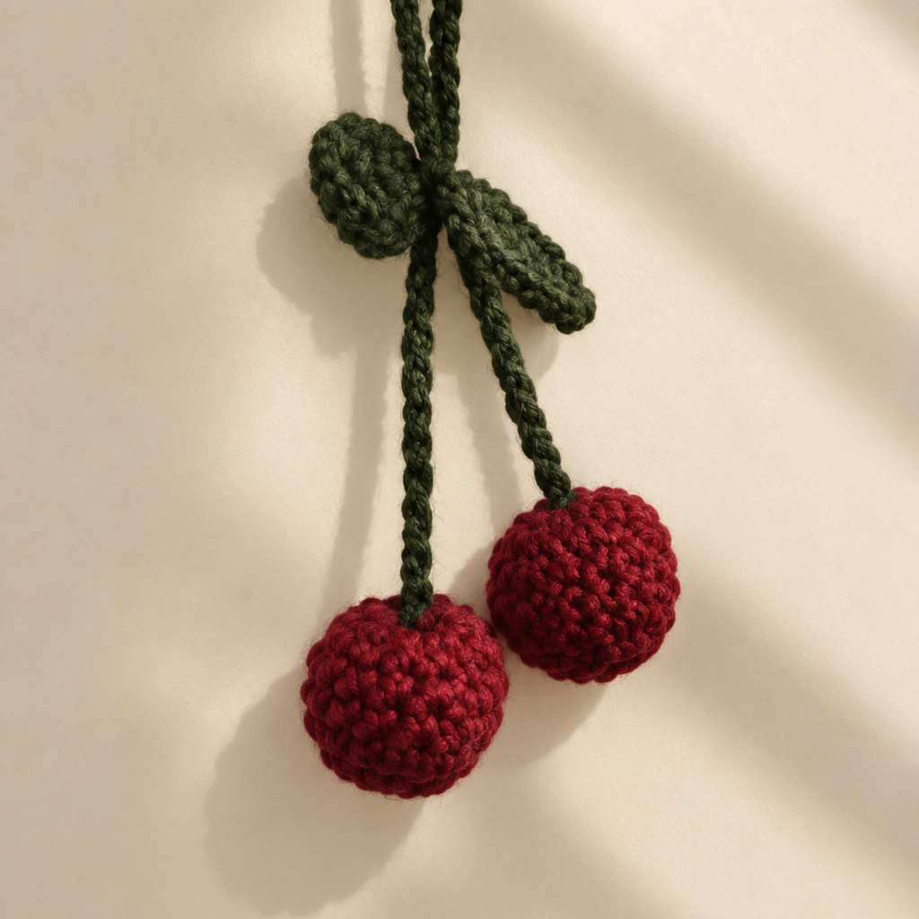 Crochet keychain