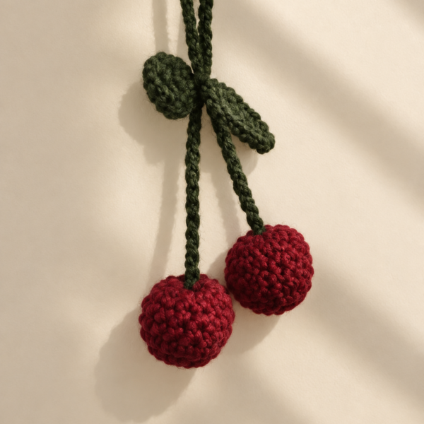 Crochet keychain